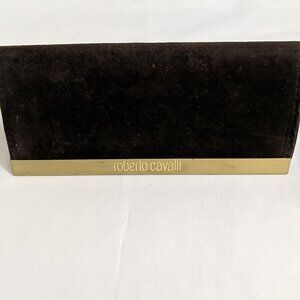 ROBERTO CAVALLI CASE ONLY FOR EYEGLASSES BROWN Brass Heritage Collection